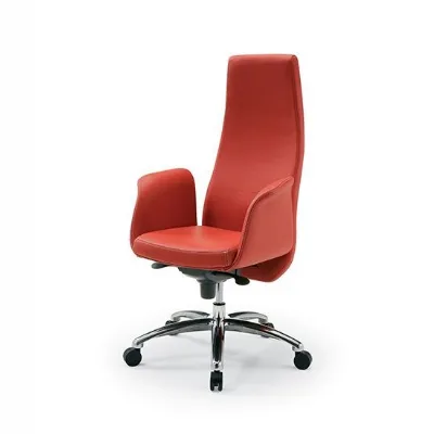 Sedia direzionale in ecopelle Lady direzionale Compir con forte sconto