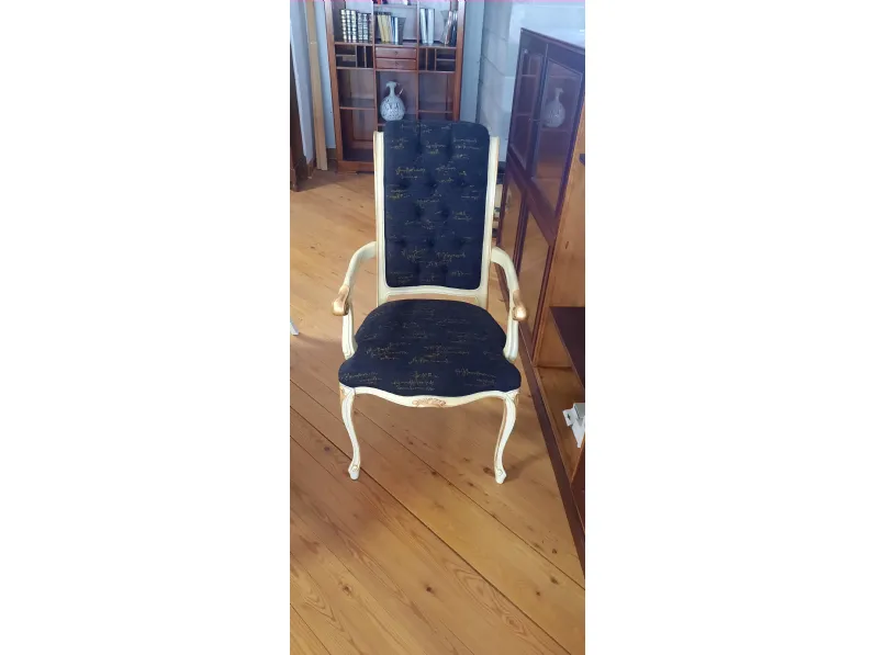 Sedia direzionale in legno Modello i solisti a marchio Mobilificio bellutti con forte sconto