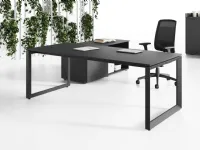Scrivania direzionale modello 5th element - ufficio completo con mobili Las mobili in OFFERTA OUTLET
