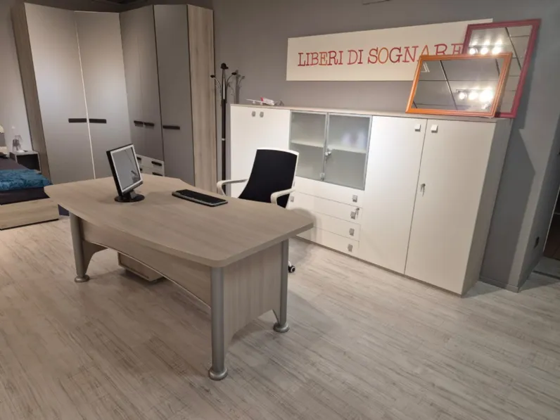 Scrivania direzionale in altro Kronos a marchio Zg mobili a prezzi convenienti