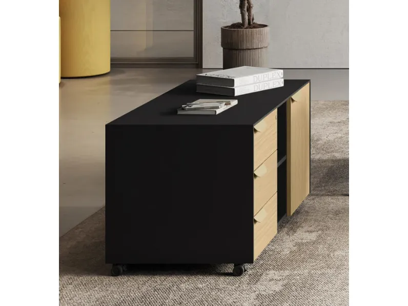 Scrivania direzionale in legno Scrivania ufficio direzionale  fil rouge a marchio Las mobili in offerta