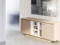 Scrivania direzionale modello Delta - composizione ufficio completo in legno ad un prezzo speciale