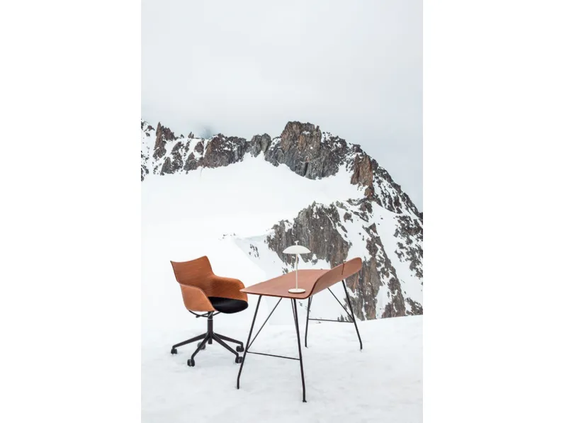 Scrivania direzionale Earl of wood Kartell a prezzo scontato 