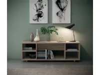 Scrivania direzionale in legno Postazione ufficio completo rhea Flycom a prezzi outlet