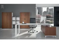 Scrivania direzionale modello Ufficio completo stratos Flycom in OFFERTA OUTLET
