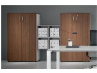 Scrivania direzionale modello Ufficio completo stratos Flycom in OFFERTA OUTLET