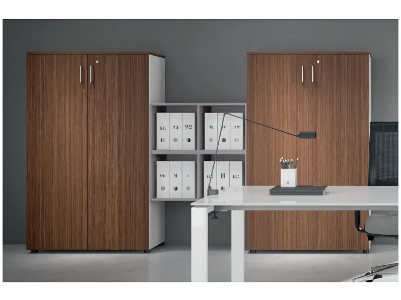 Scrivania direzionale modello Ufficio completo stratos Flycom in OFFERTA OUTLET