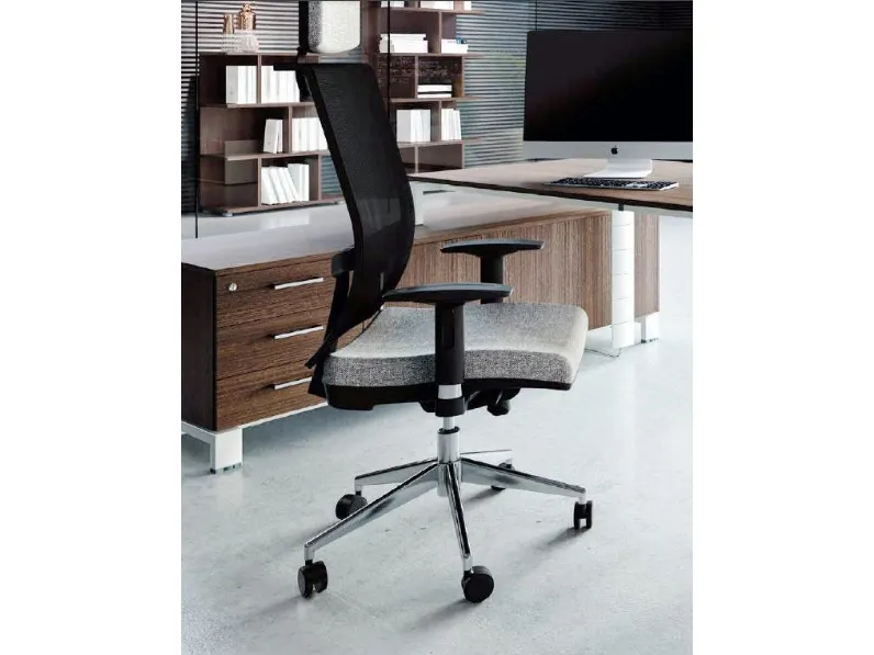 Scrivania direzionale modello Ufficio completo stratos Flycom in OFFERTA OUTLET