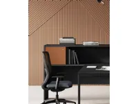 Scrivania operativa modello Postazione operativa sigma con accessori Las mobili in OFFERTA OUTLET