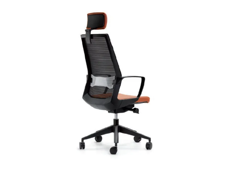 Scrivania direzionale in legno Ufficio completo rhea  a marchio Flycom a prezzi convenienti