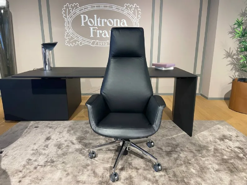 Sedia direzionale Downtown president di Poltrona frau: richiedi ora il prezzo riservato 