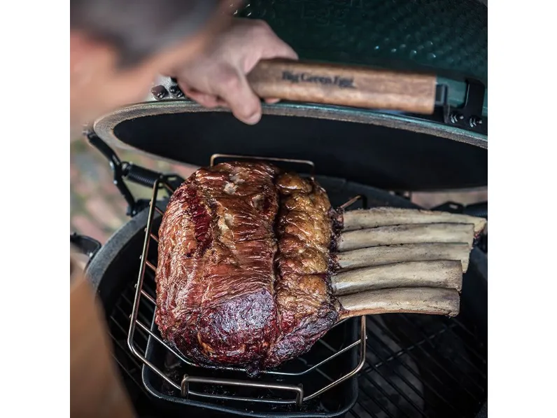 Barbecue large - cm 46 con supporto - big green egg Collezione esclusiva a prezzo Outlet
