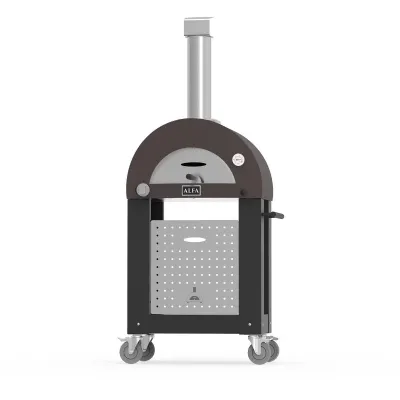 Barbecue Collez. esclusiva Mod. One Pizza Copper, forno a gas su carrello Alfa, prezzo ribassato!