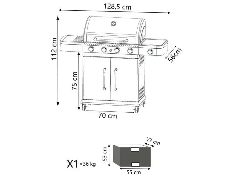 Barbecue Davis Cosma outdoor living ad un prezzo davvero vantaggioso