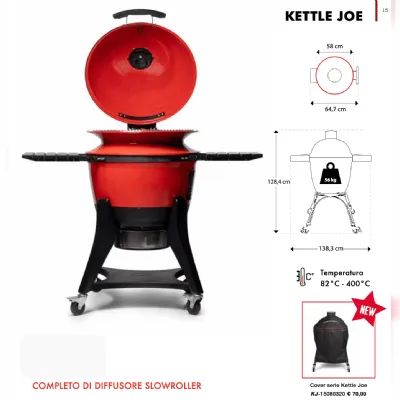 Barbecue a marchio Kamado joe modello Kettle joe a prezzo scontato