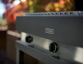 Barbecue modello Gas 500 fo gambe tubolari a marchio Fogher a prezzi outlet