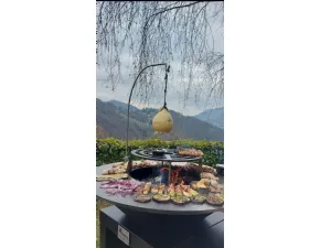 Vendiamo Barbecue mod. Leonardo + griglia aggiuntiva + portaformaggi Barbecue Grill Design a prezzi vantaggiosi!