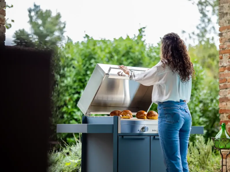 Barbecue Pro 05 scenario outdoor Artigianale a prezzo Outlet