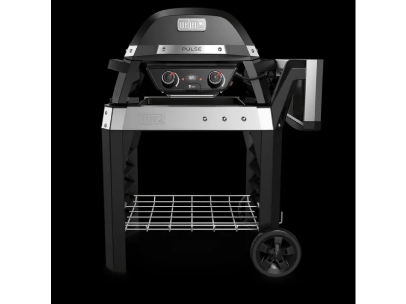 Barbecue Weber 85010053 pulse 2000 black barbecue elettrico con carrello Weber in Offerta Outlet