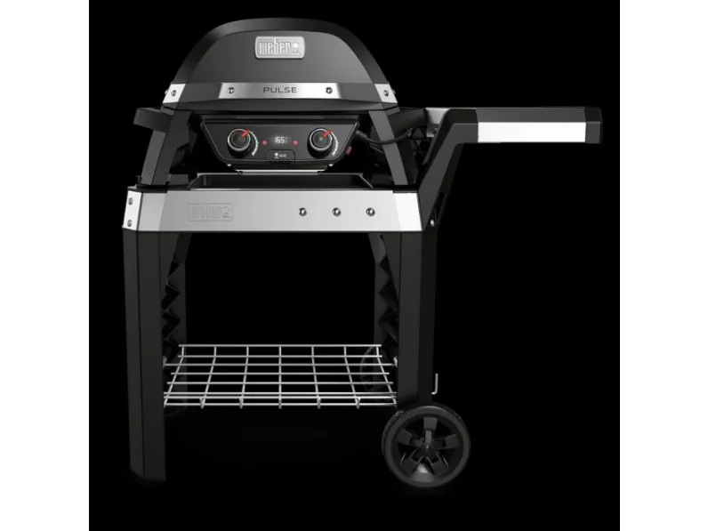 Barbecue Weber 85010053 pulse 2000 black barbecue elettrico con carrello Weber in Offerta Outlet