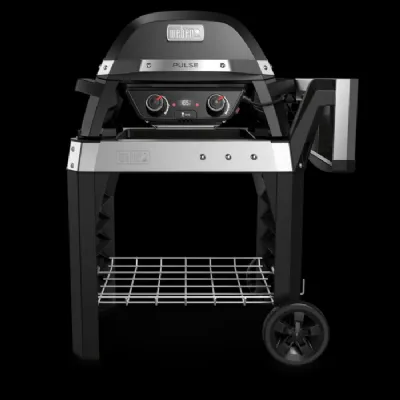 Barbecue Weber 85010053 pulse 2000 black barbecue elettrico con carrello Weber in Offerta Outlet