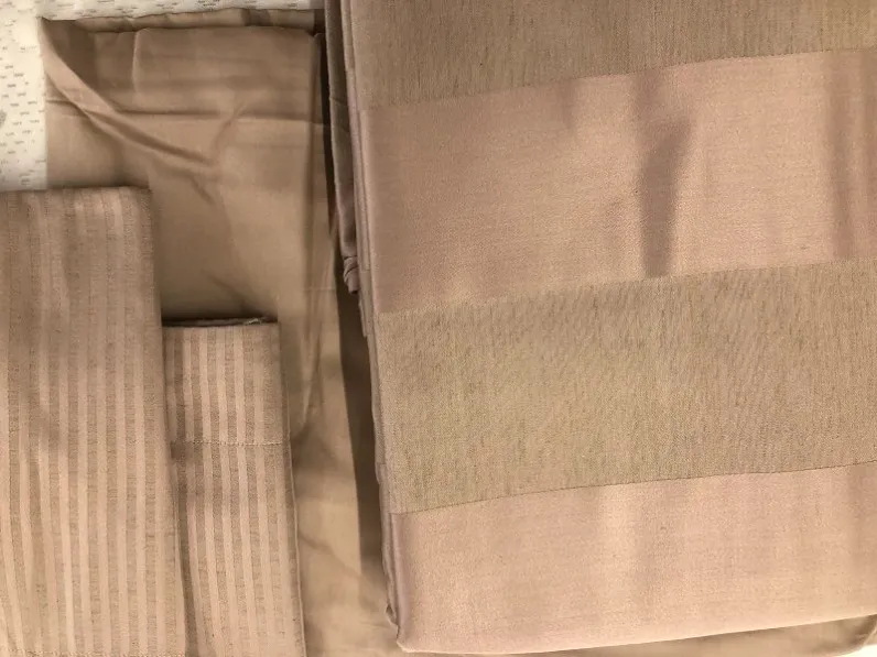 Copripiumini Flou in Cotone Victor rosa antico 7005 in Offerta Outlet