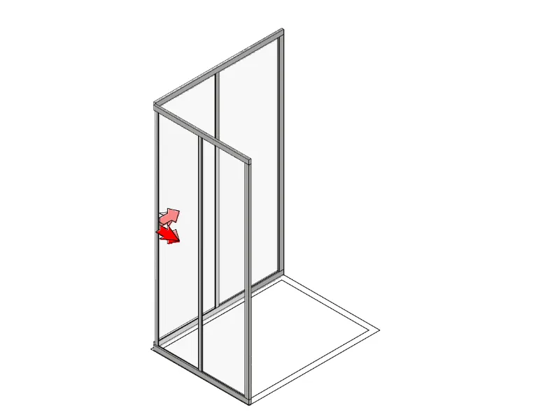 Box doccia Box doccia scavolini scorrevole scontato Scavolini con forte sconto