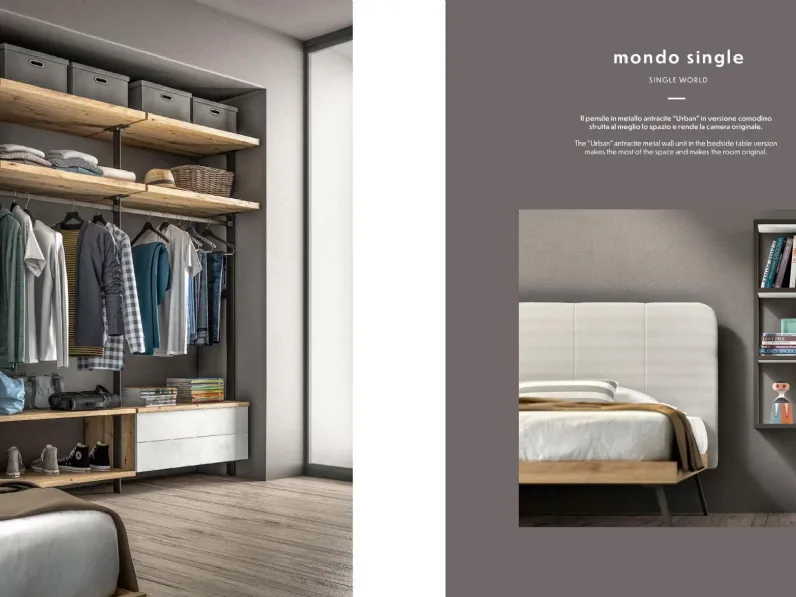 Camera da letto 104 Zg mobili in legno a prezzo ribassato