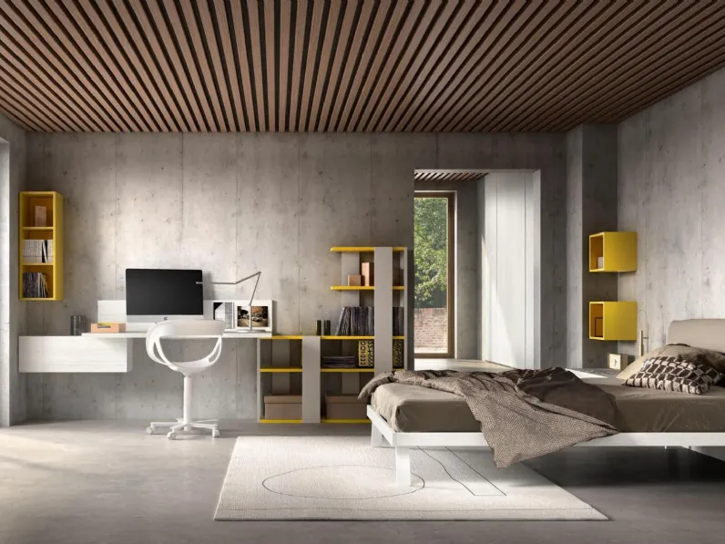 Camera da letto Zg mobili 105 a prezzo scontato in legno
