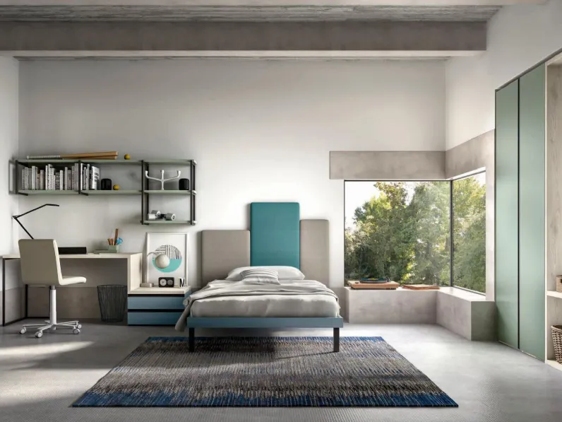 Camera da letto 106 Zg mobili in legno a prezzo Outlet