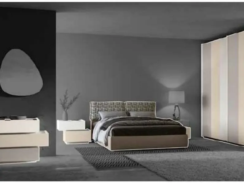 Camera da letto 3018 Collezione esclusiva in laminato a prezzo scontato