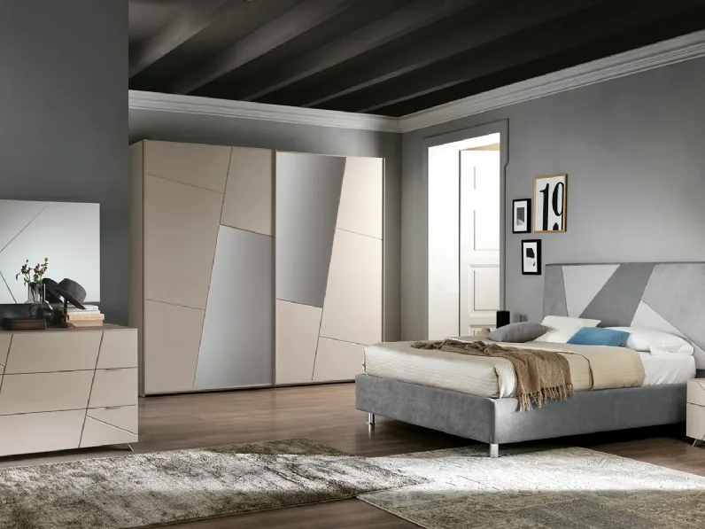 Camera da letto Abaco 102 Gierre mobili in laminato a prezzo scontato
