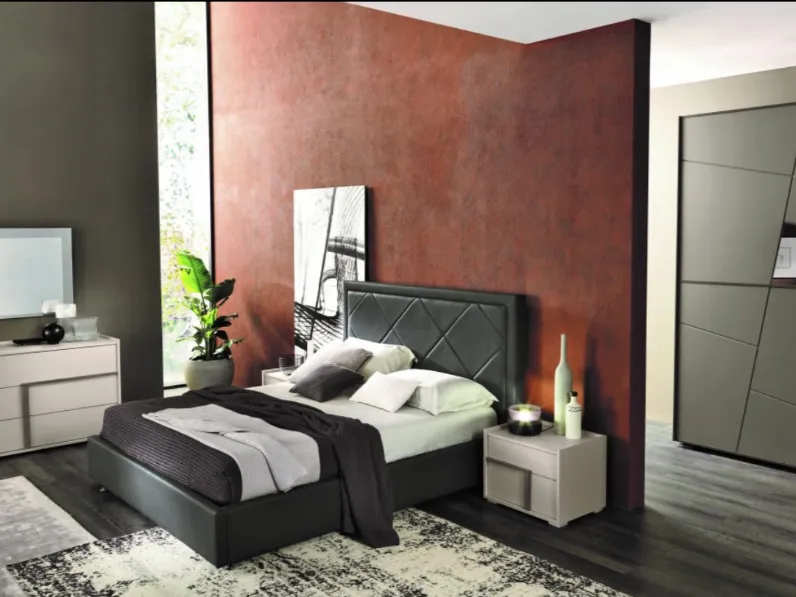 Camera da letto Abaco 106 Gierre mobili in laminato a prezzo scontato