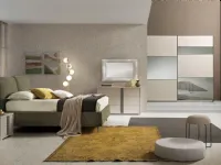 Camera da letto Abaco 125 Gierre mobili in laminato a prezzo scontato