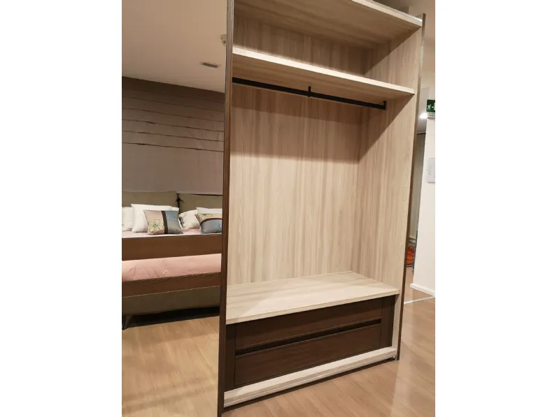 Camera da letto Accademia del mobile Ecosfera a prezzo scontato in legno