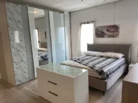 Camera da letto Baldo Albamobili in laminato in Offerta Outlet