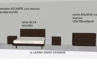 Camera da letto Alfa e atlante Pianca in legno a prezzo scontato
