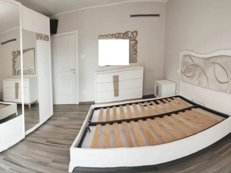 Camera da letto Alice Mirandola nicola e cristano in legno a prezzo scontato