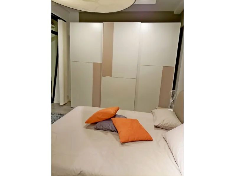 Camera da letto Antibes Febal in laccato opaco in Offerta Outlet