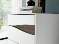 Camera da letto Apricale S75 in laccato opaco a prezzo Outlet