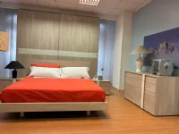 Camera da letto Aris Villanova in laminato a prezzo ribassato