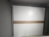 Camera da letto Armadio e gruppo letto tablet Tomasella in laccato lucido a prezzo ribassato