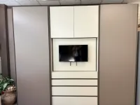 Camera da letto Armadio odeon con gruppo notte Sangiacomo in laminato a prezzo scontato