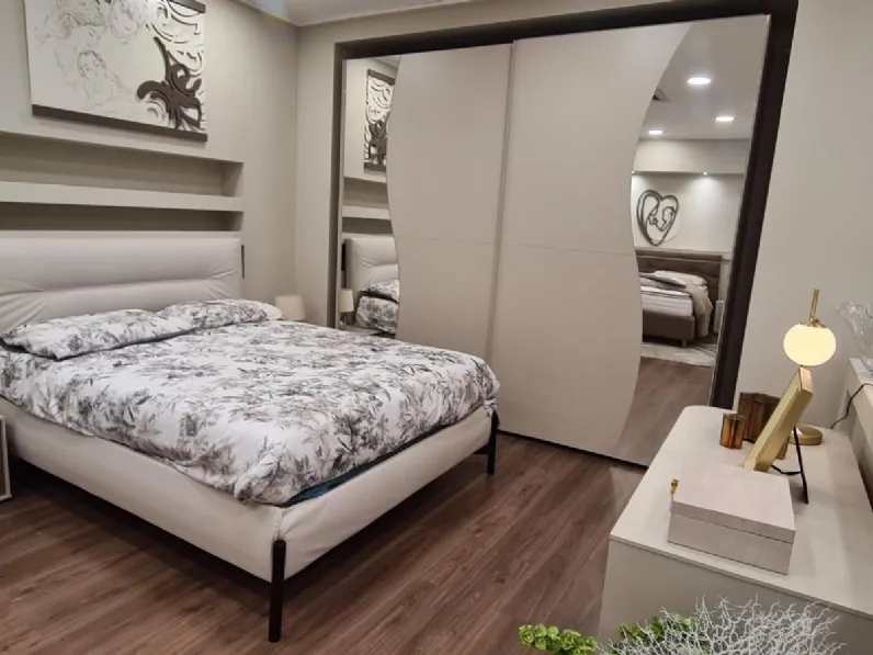 Camera da letto Armadio twist - com e comodini bold Maronese acf a un prezzo vantaggioso