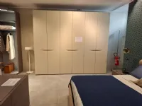 Camera da letto Armadio vela  con gruppo letto valeo Sangiacomo in laccato opaco a prezzo scontato