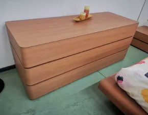Camera da letto Arte ciliegio Gam&gam in legno a prezzo Outlet