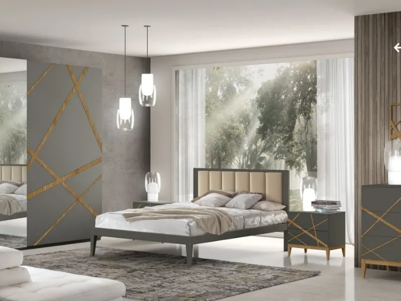 Camera da letto Camera valeria Artigianale in legno a prezzo scontato