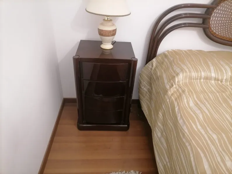 Camera da letto Artigianale in radica Marelli in legno a prezzo ribassato