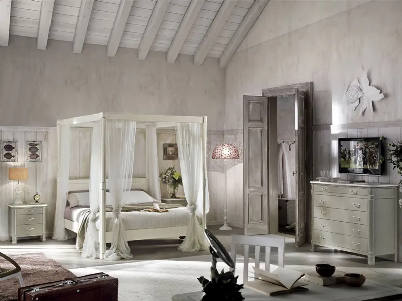 Camera da letto Artigianale Mobilike isabeau a prezzi outlet