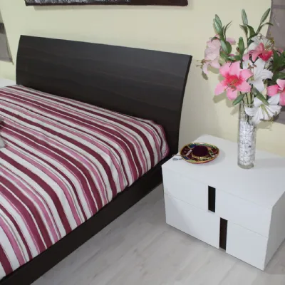 Camera da letto Athena-narciso Tomasella in laminato a prezzo scontato